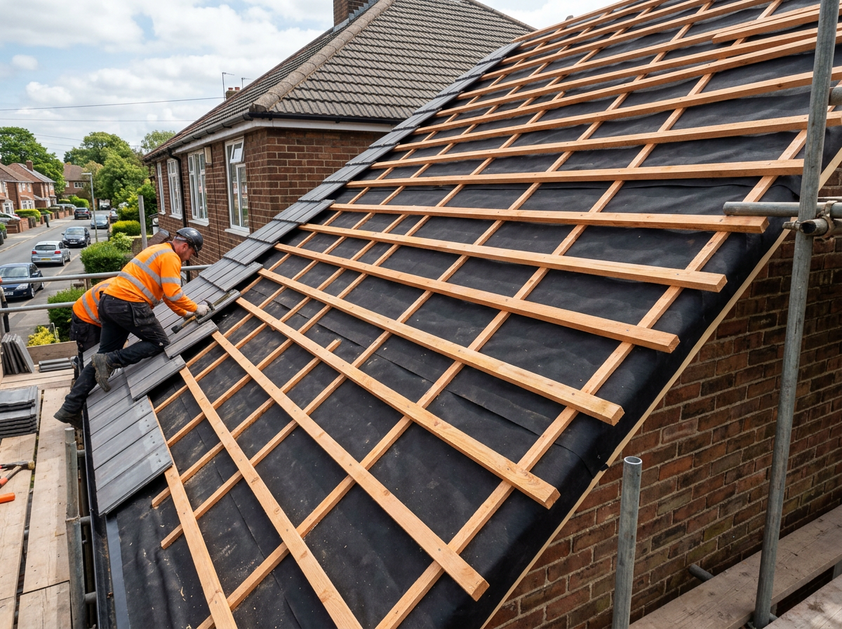 New Roof Installation example 5
