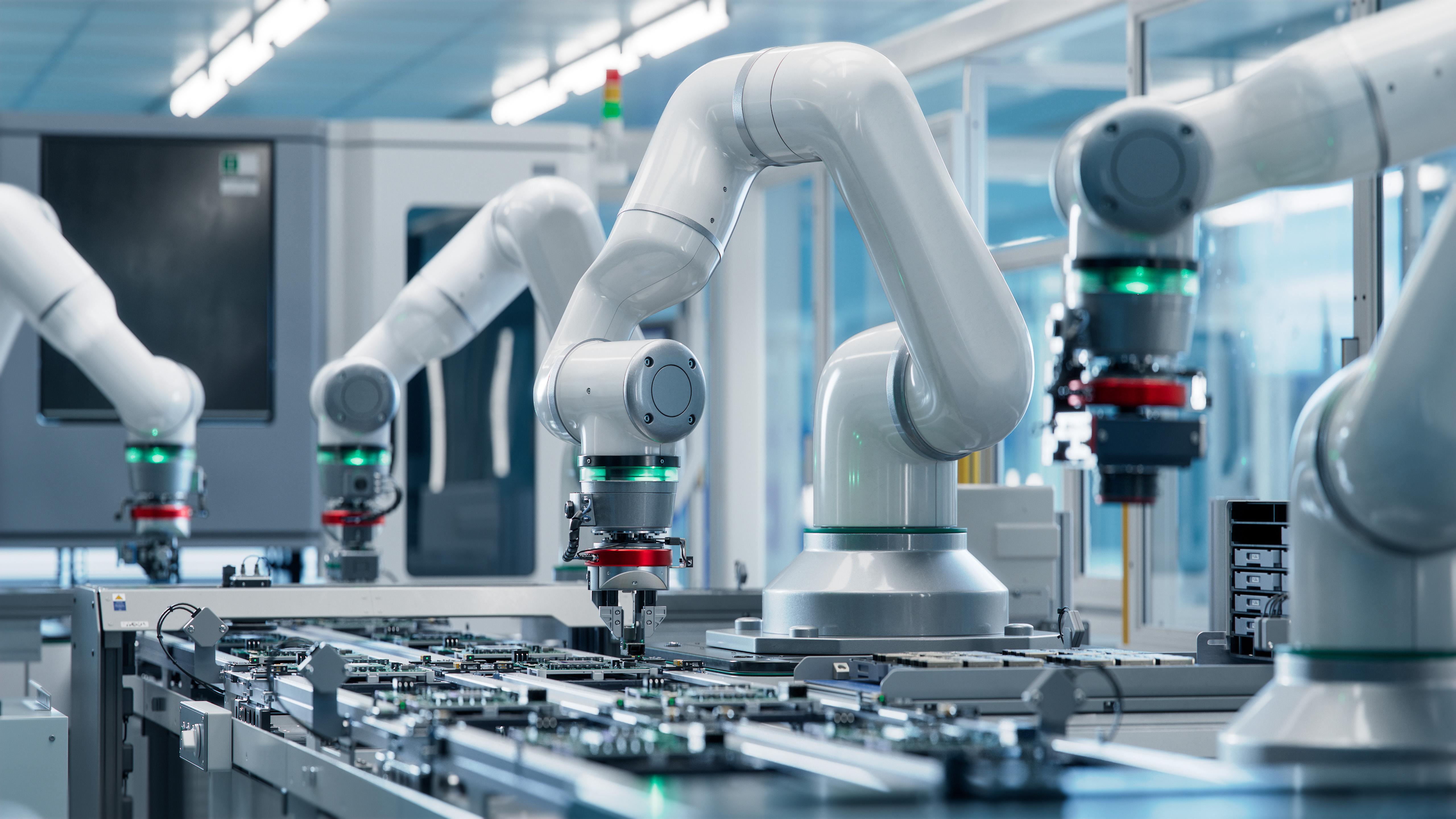 Modern manufacturing automation facility