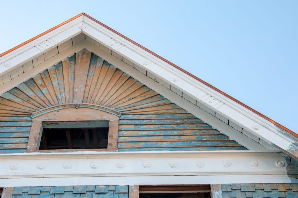 Victorian house roof repair