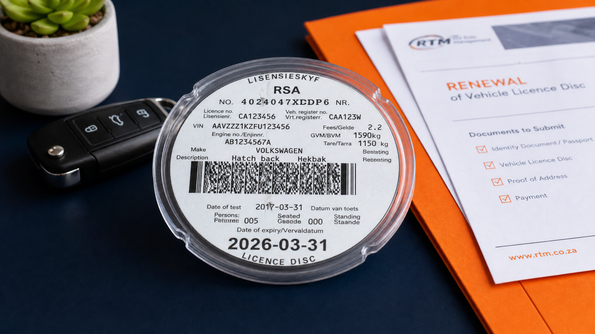 Licence Disc Renewals