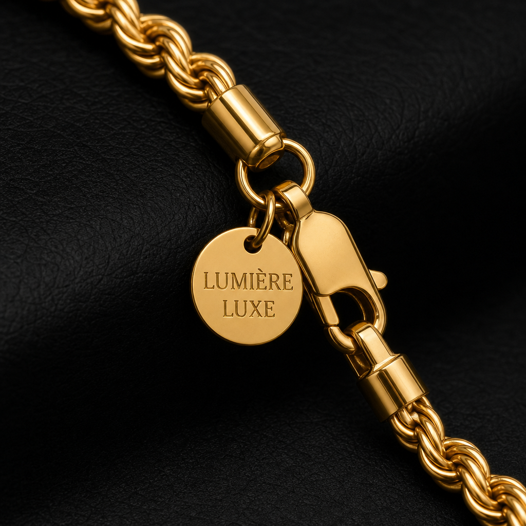 Gold Rope Chain view 2