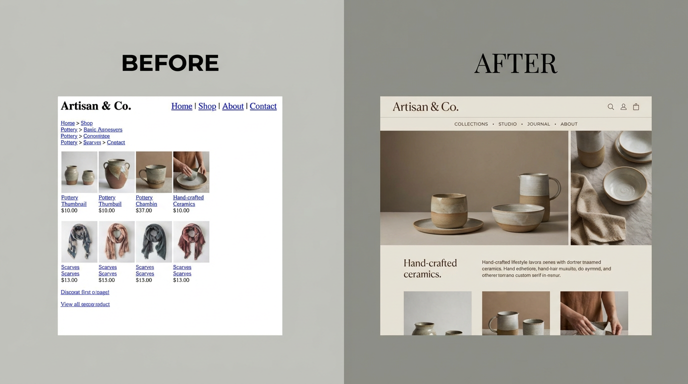 Artisan & Co. mockup 4