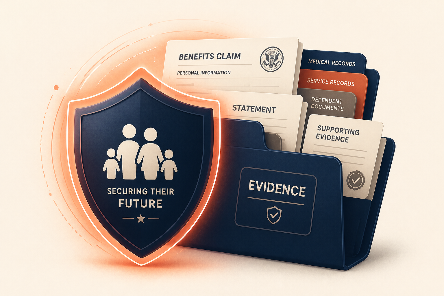 Insulating a spouse with evidence, service-connected conditions acting as life insurance