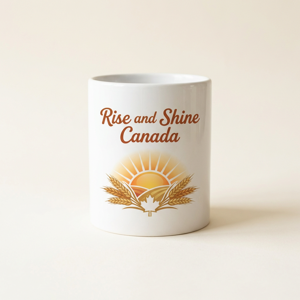"Rise and Shine Canada" Mug