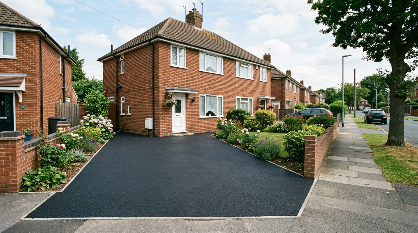 Tarmac driveway