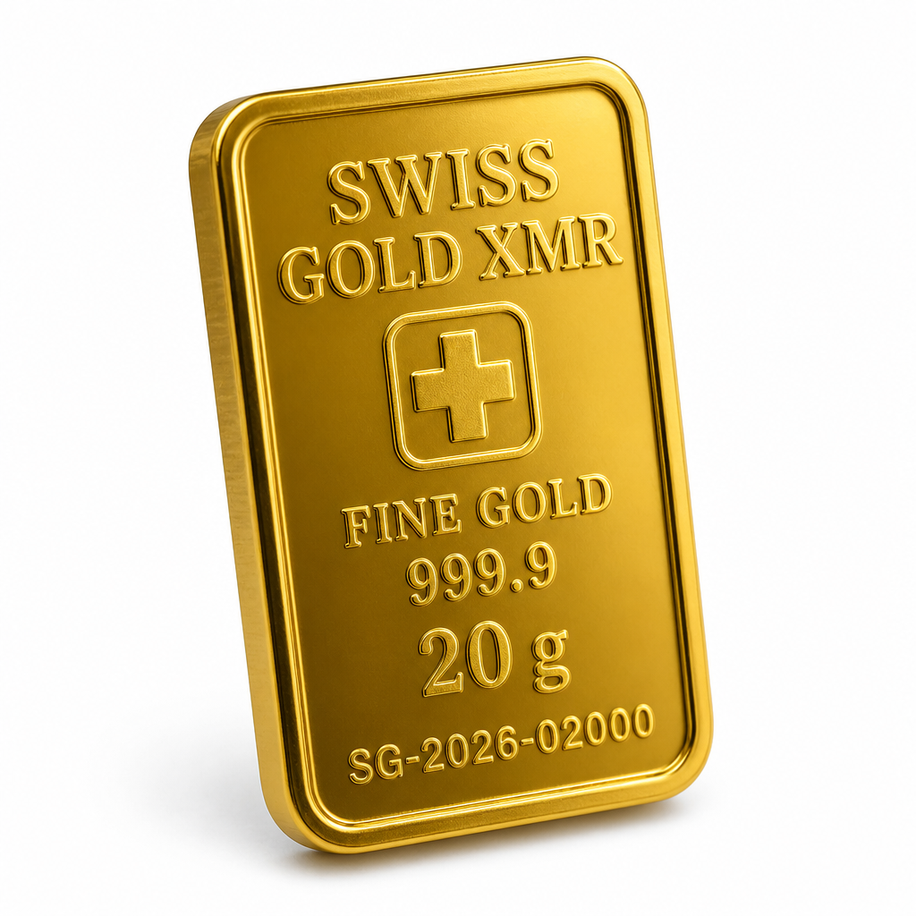 20g Gold Bar Heraeus