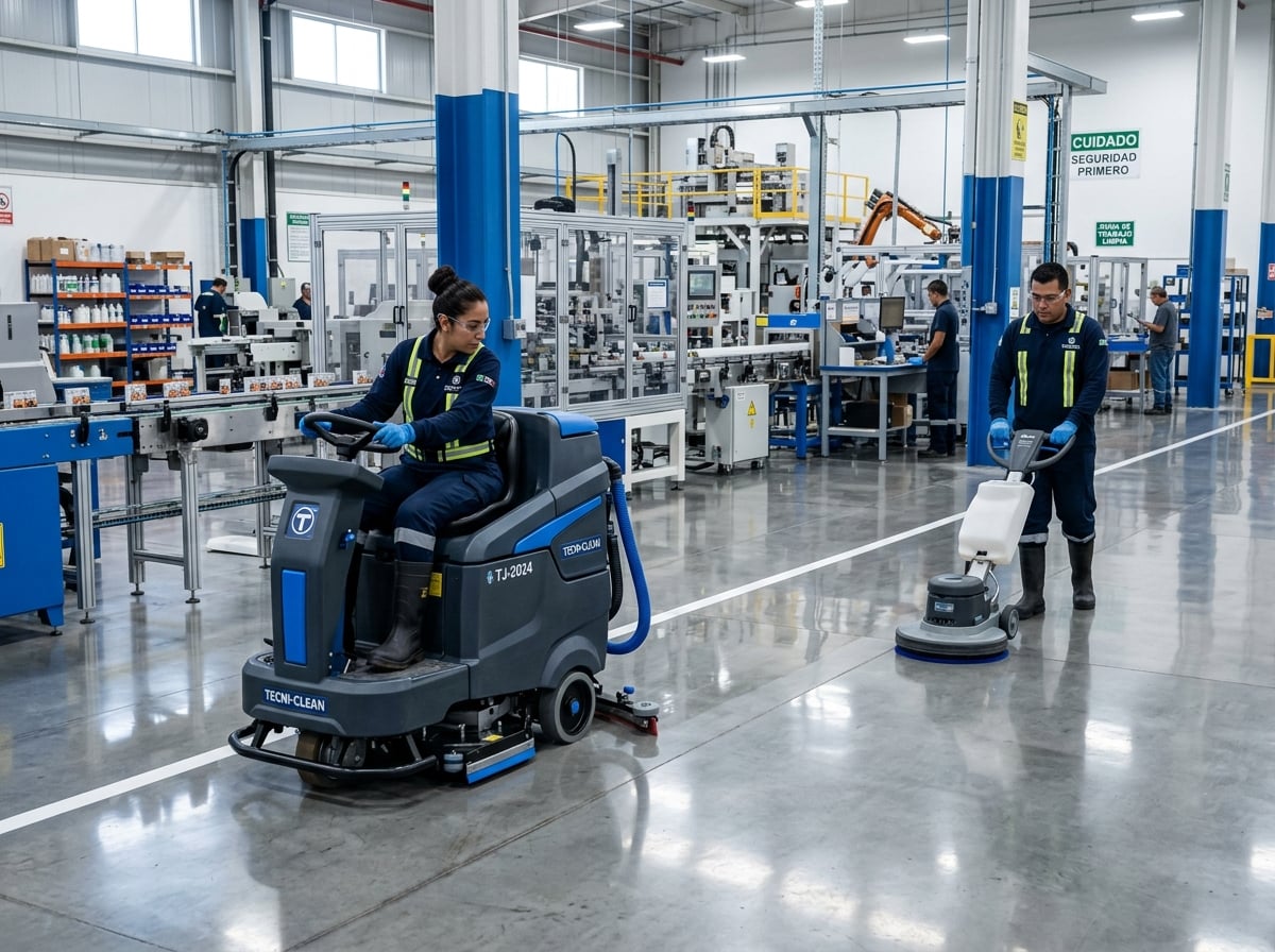 Servicio de Limpieza de Maquiladoras por CleanPro en Tijuana