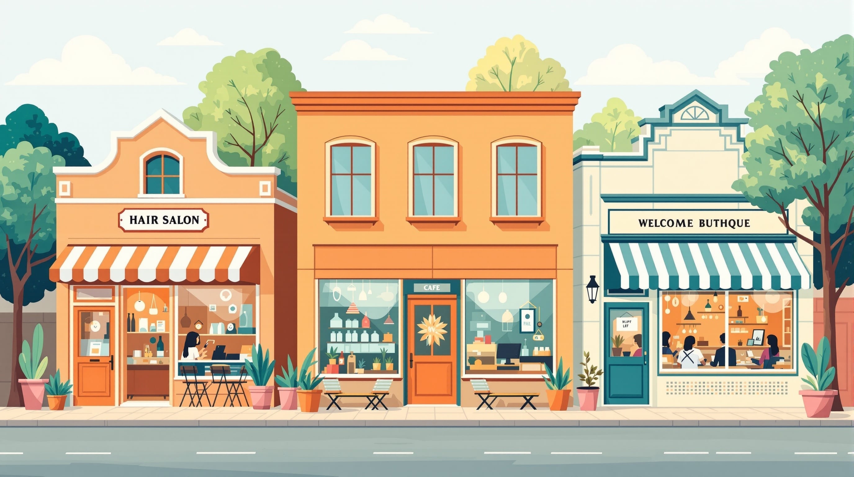 Supporting small businesses in the community