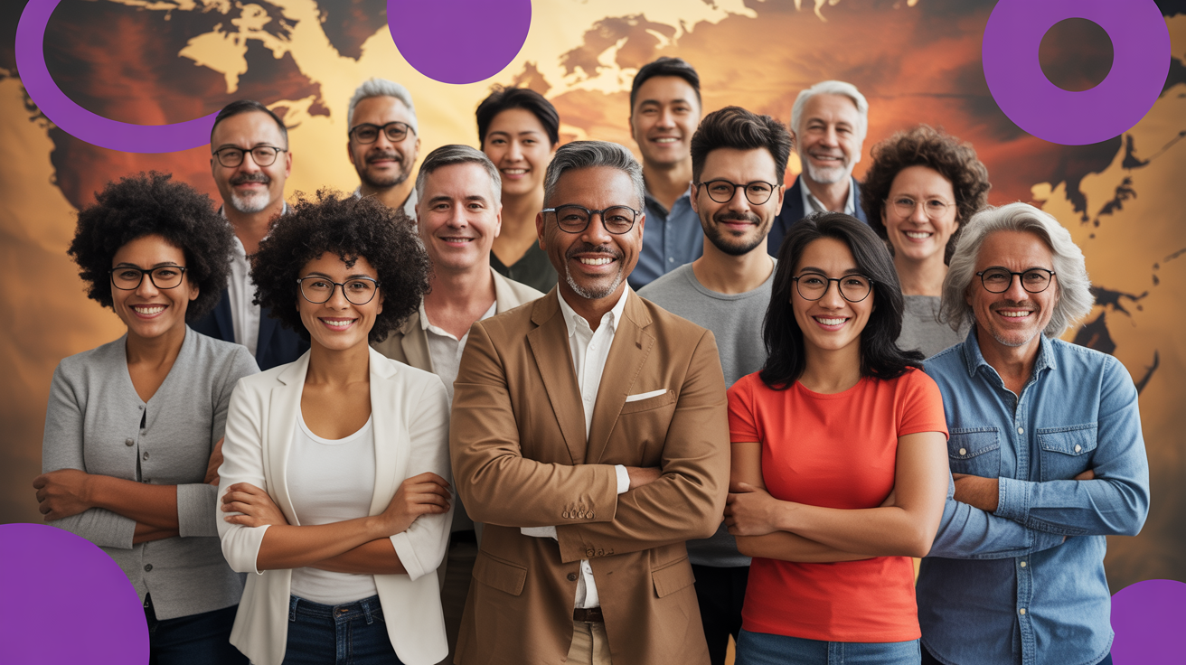 Diverse BIPOC individuals representing the national reach of the cancer survey