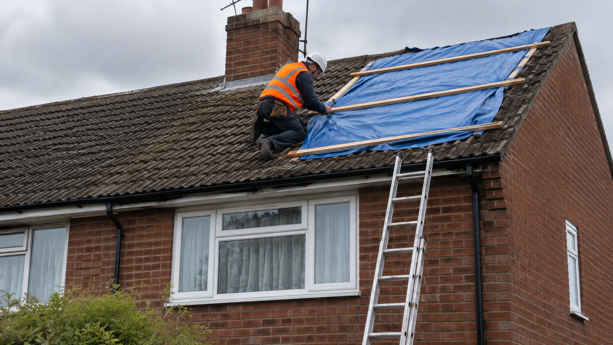 Emergency Roof Repairs work example 1