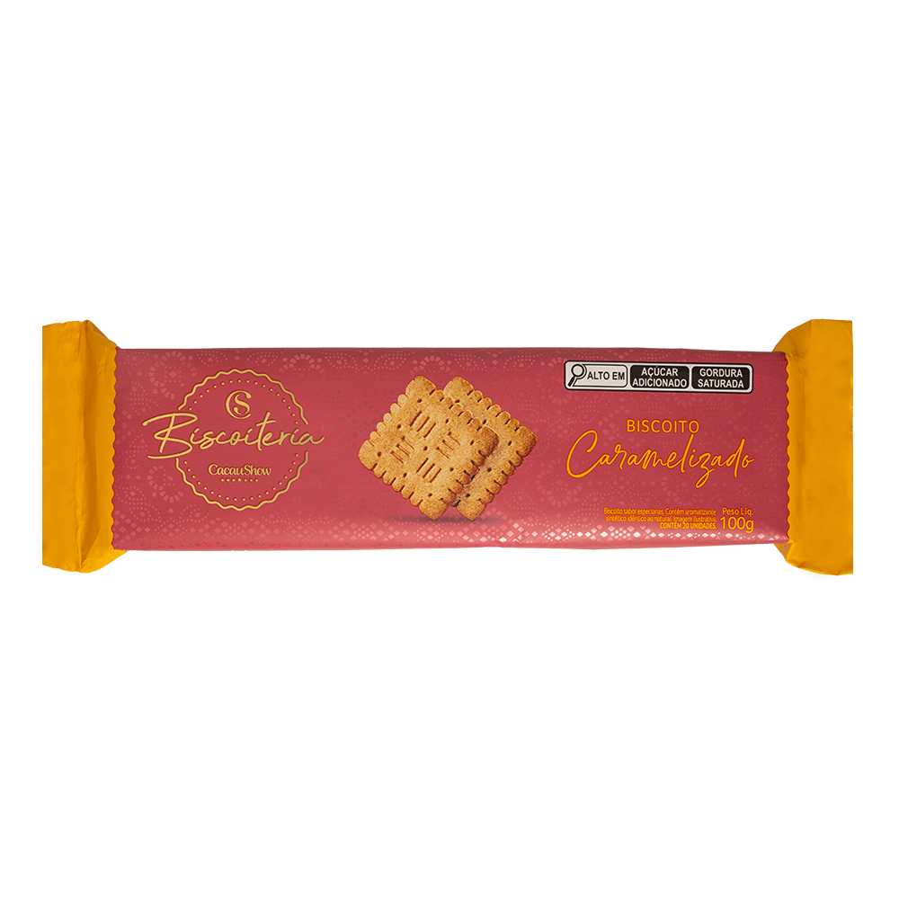 Biscoito Amanteigado Cacau 130g