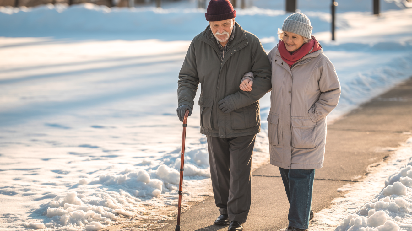 Winter Safety for Seniors: Preventing Falls, Hypothermia, and Seasonal Health Risks Winter Safety for Seniors: Preventing Falls, Hypothermia, and Seasonal Health Risks - Health & Safety guide | All Seniors Foundation