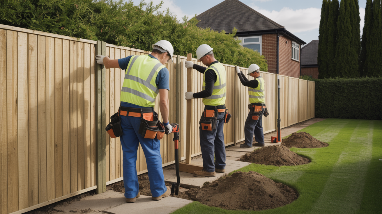 Fencing services by Alpine Tree Care