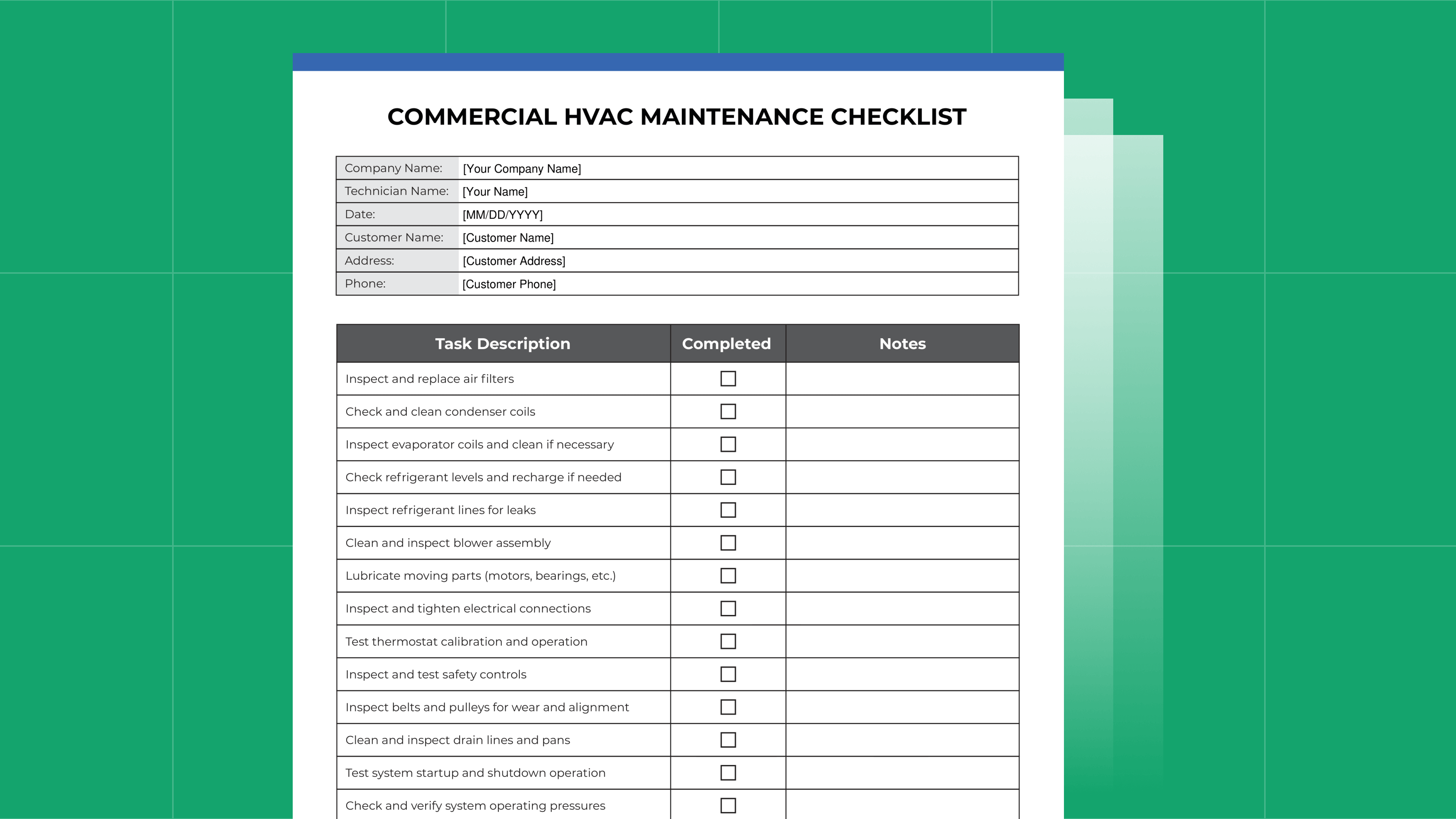 Preventive Maintenance Service