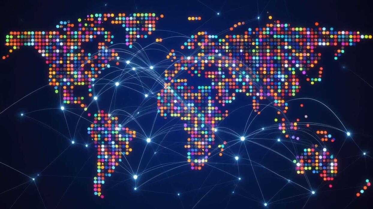 Rede global de tecnologia e alcance internacional da Widemedia Group