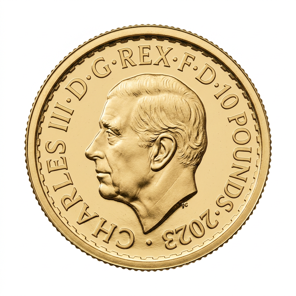 Royal Mint 1/10 oz Britannia 2023 Gold Coin – King Charles III