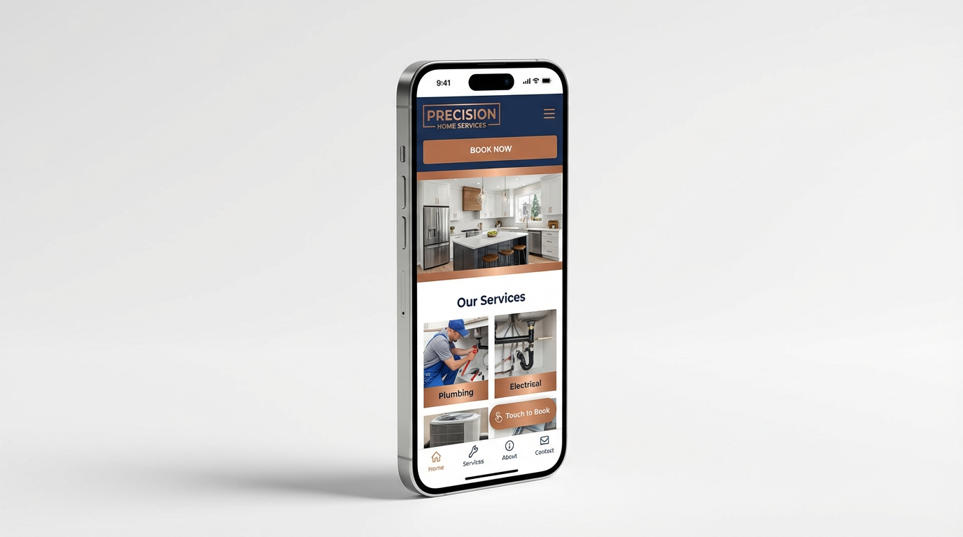 Precision Home Services mockup 2
