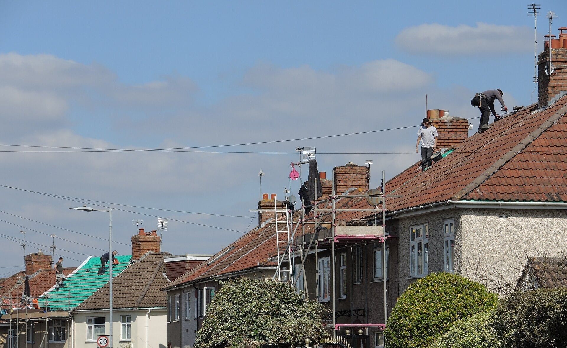 Roof Repairs – example work on a UK property, photo 5