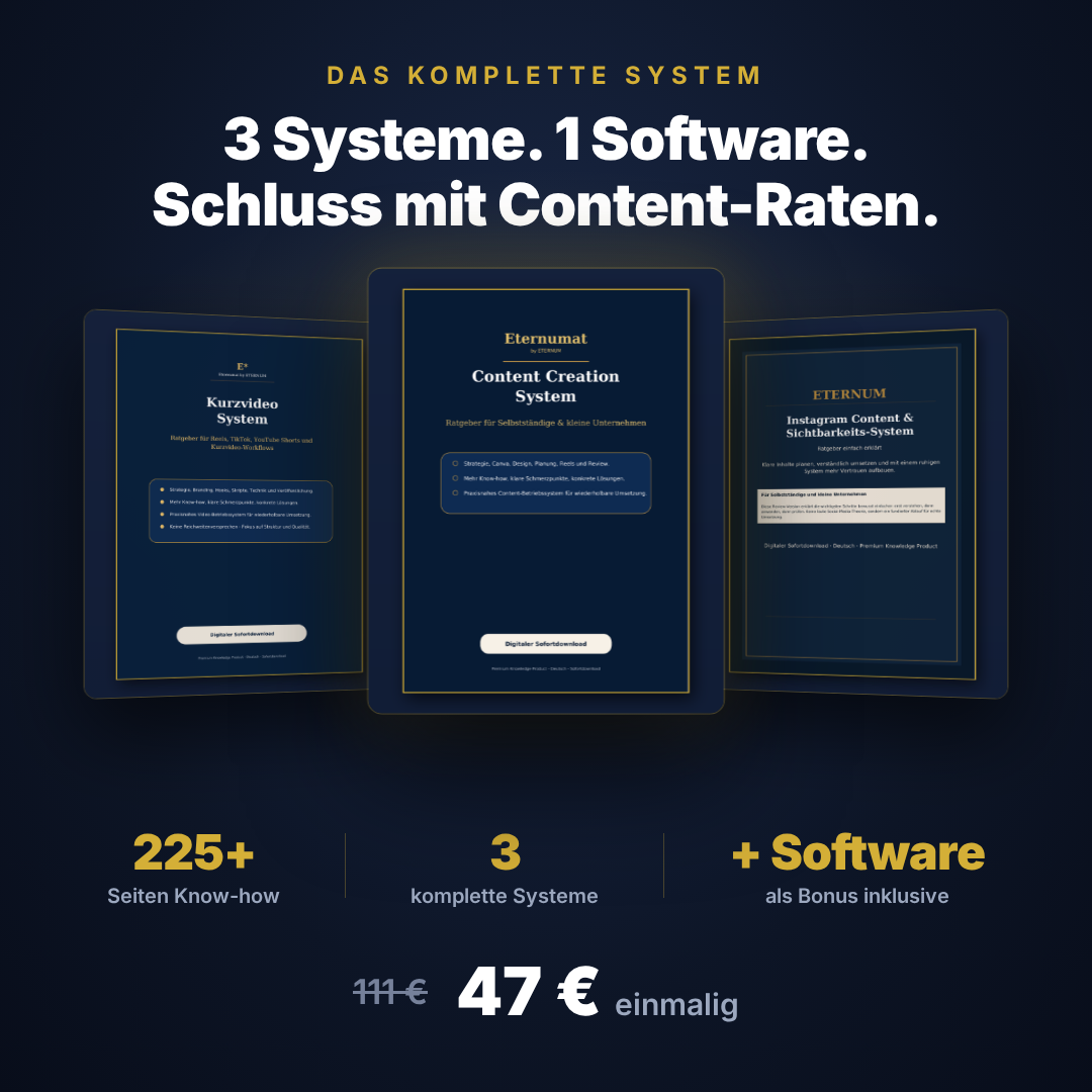 ETERNUM Werbemittel 2