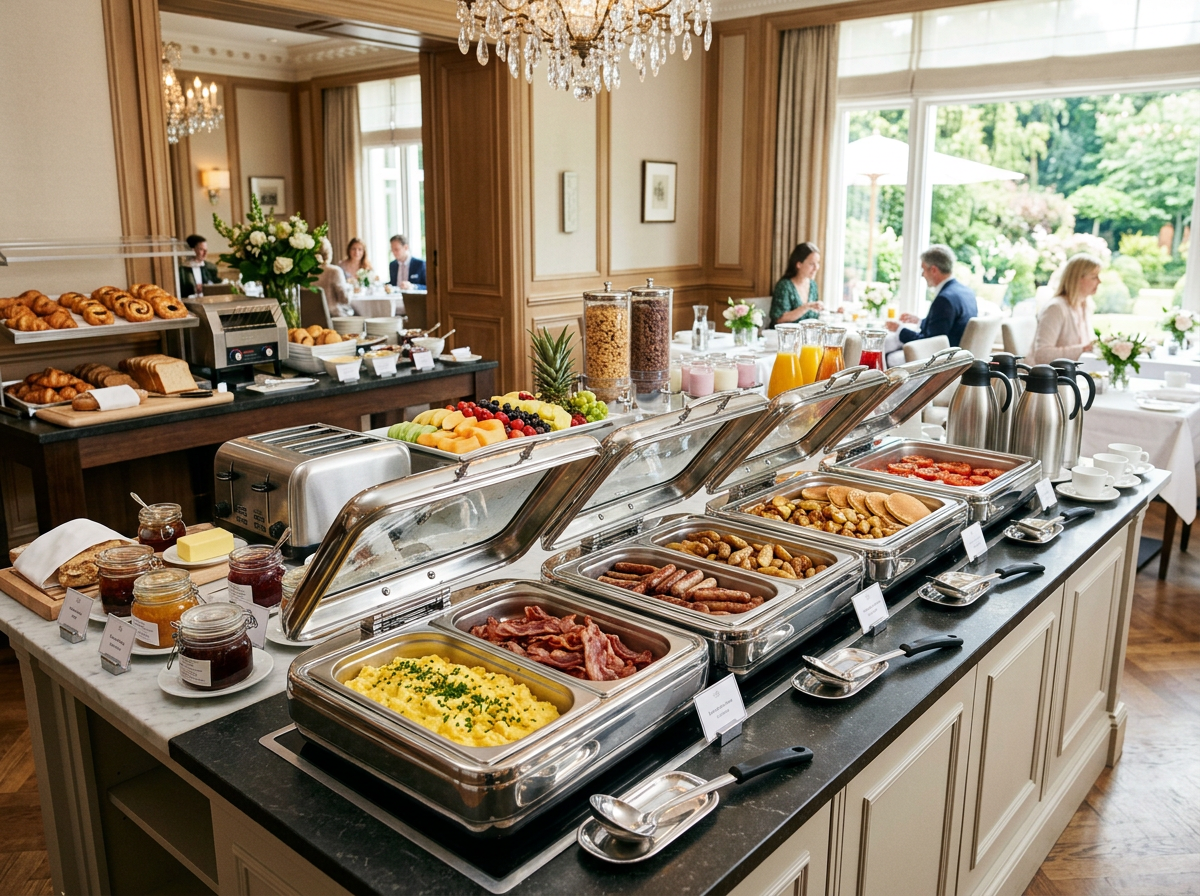 Komplett hotellfrukostservering – Konkursparti
