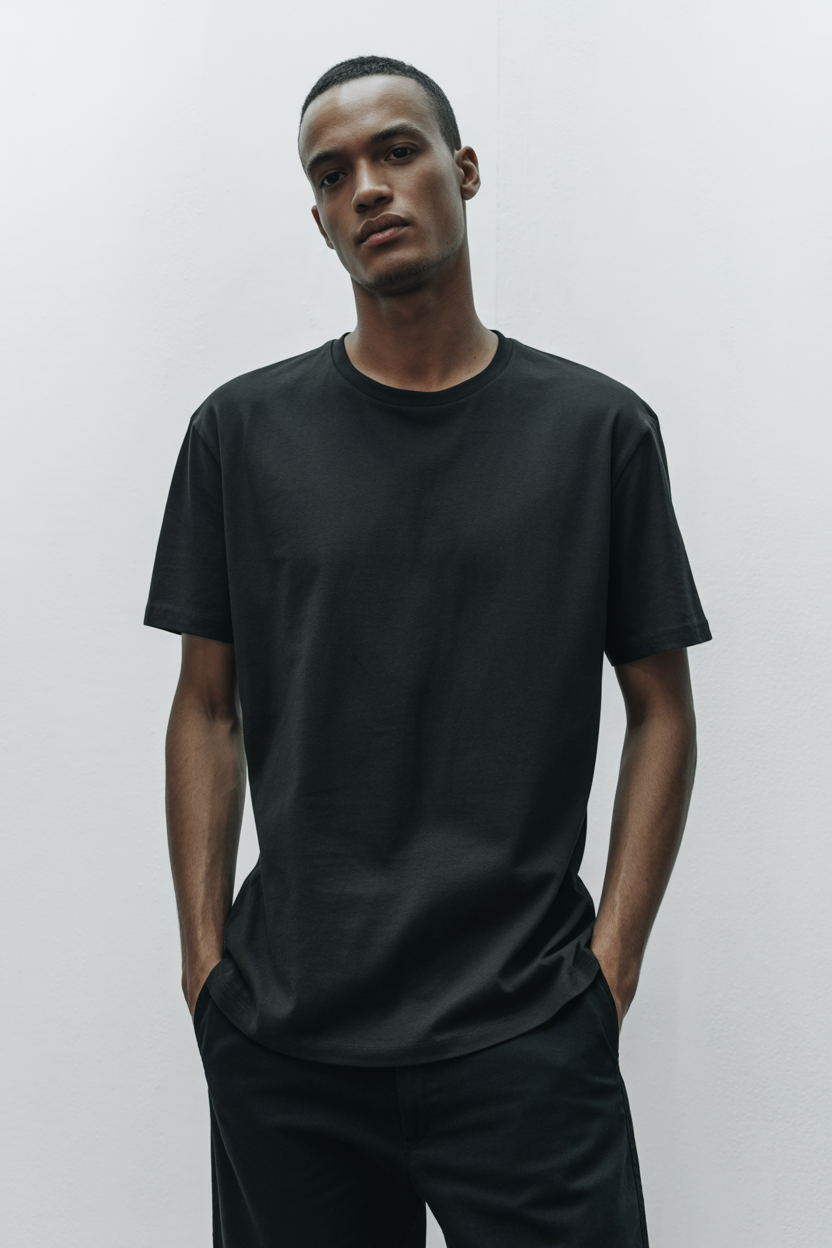 Camiseta Preta Logo 2