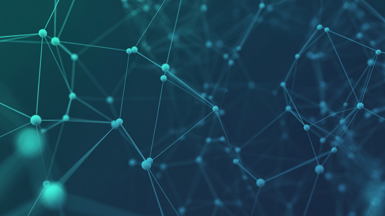 Blockchain Network Background