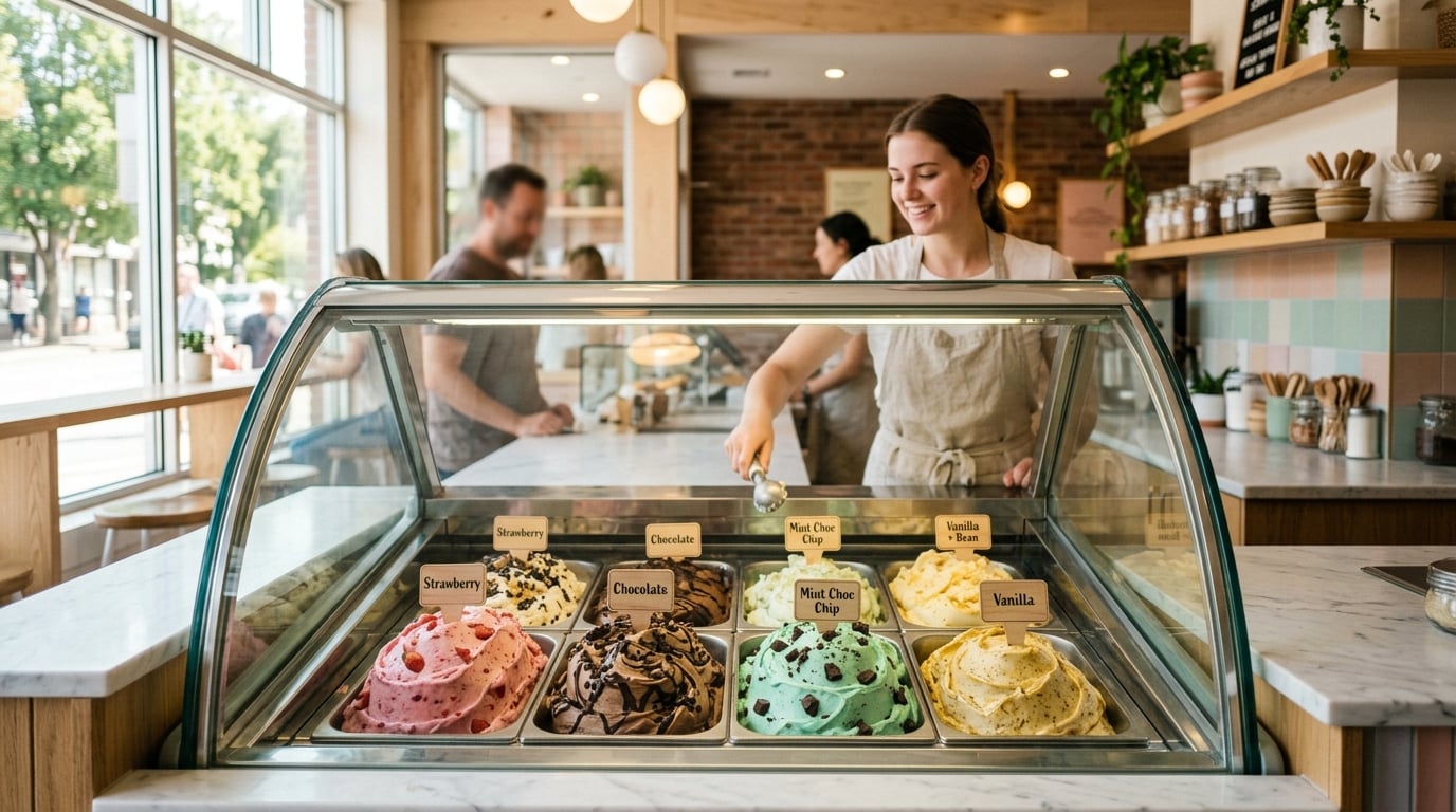 How Can an Interactive Website Help a Local Ice Cream Parlor?