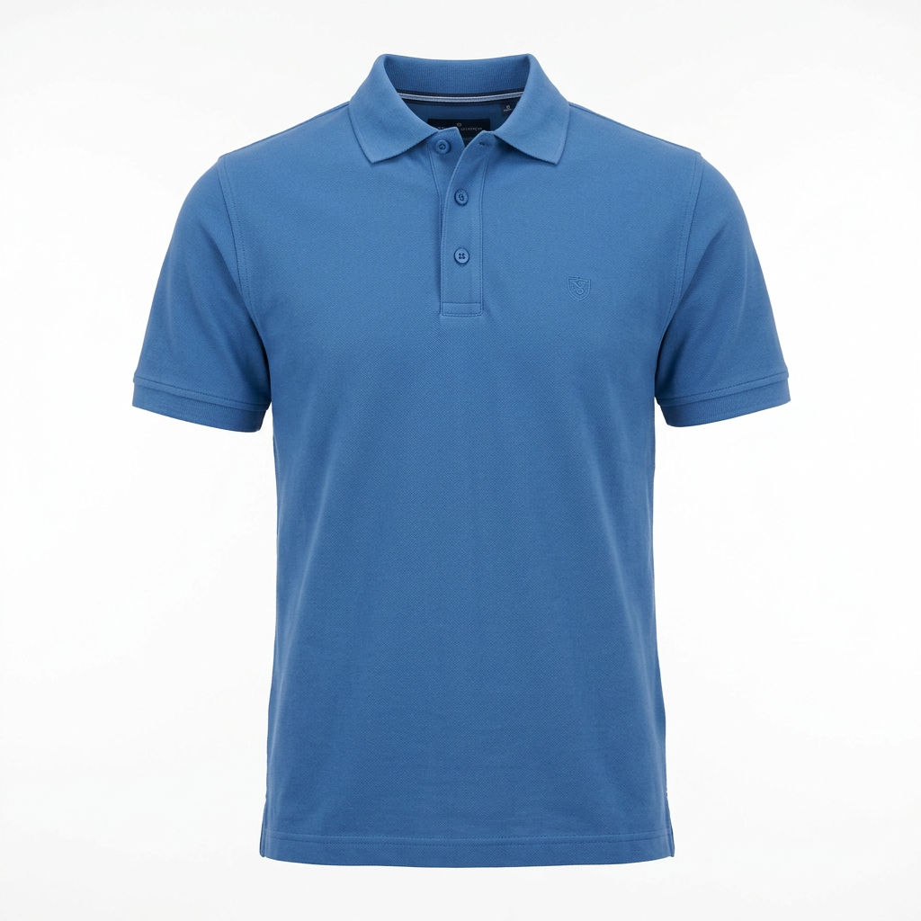 Polo Caballero Algodón Piqué