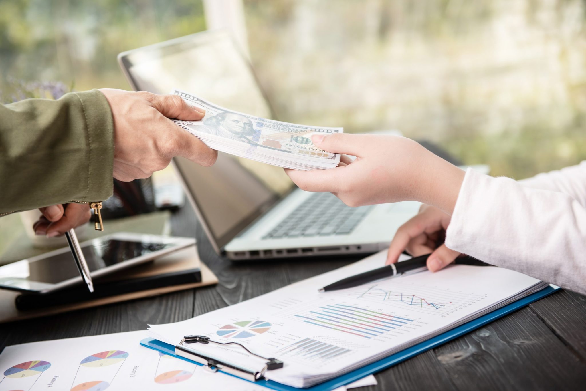 Business financial consultation
