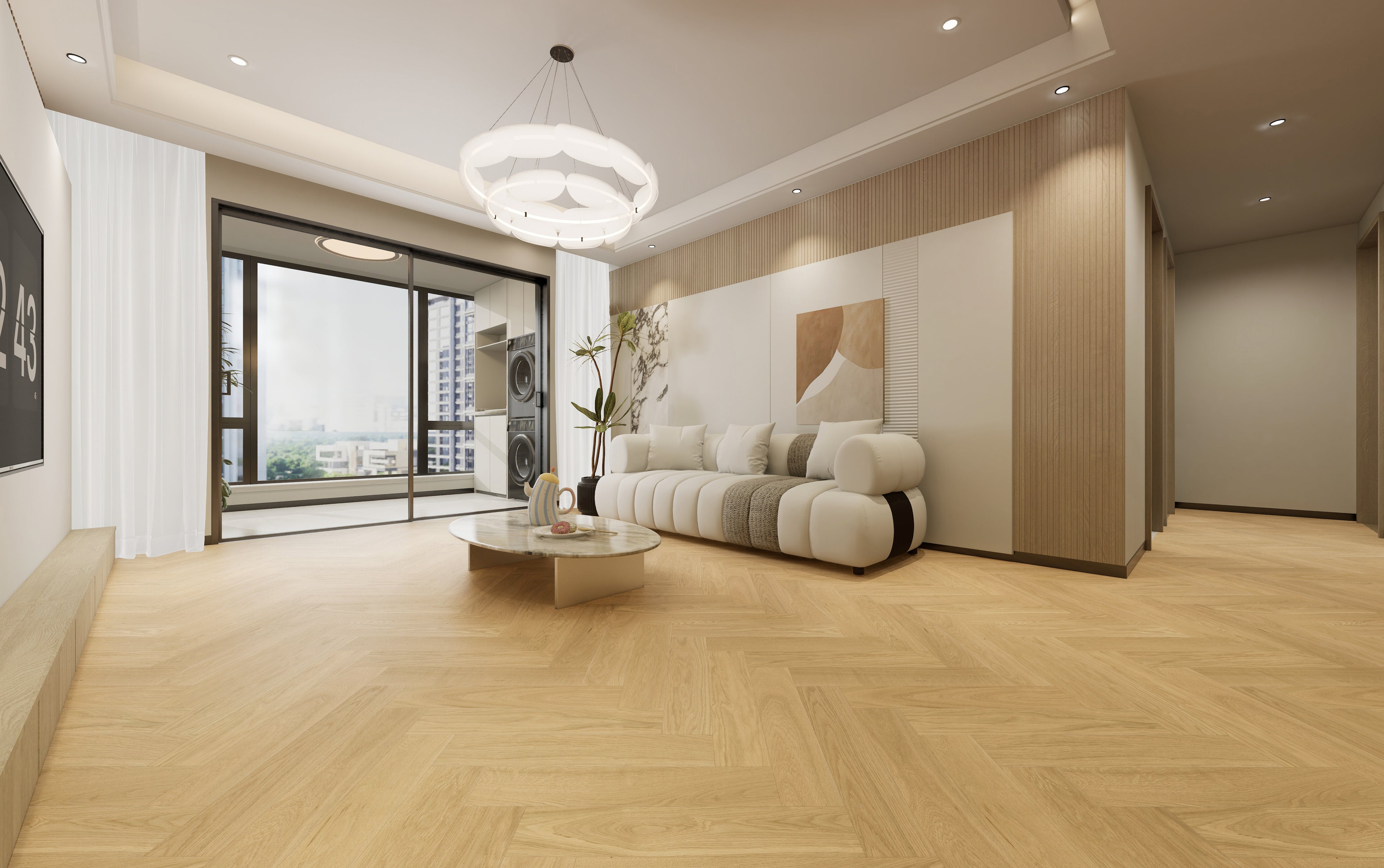 Premium Herringbone Flooring