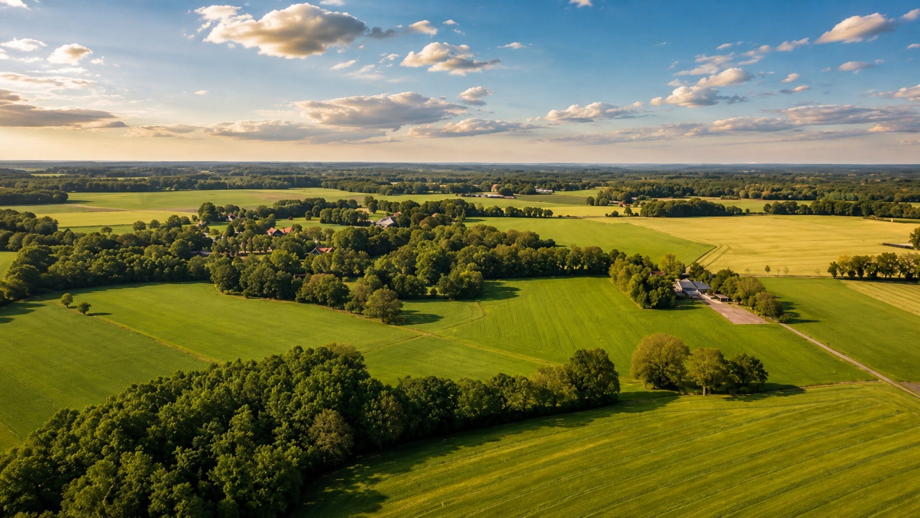 Landschap van Twente — werkgebied van WelBandenBurg mobiele bandenservice