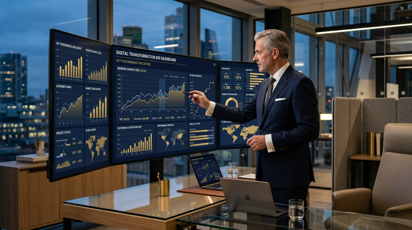 Digital Transformation ROI: How CEOs Measure What Matters