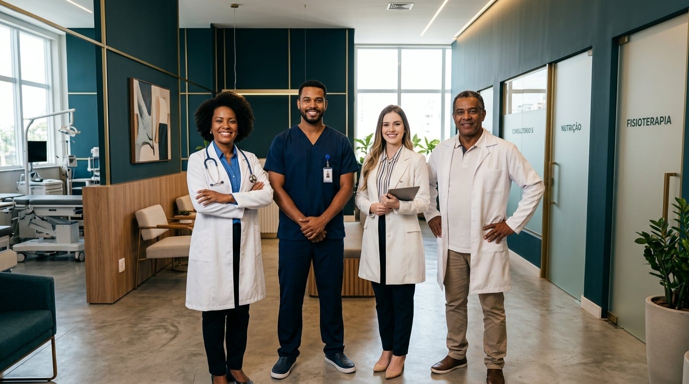 Equipe multiprofissional de saúde