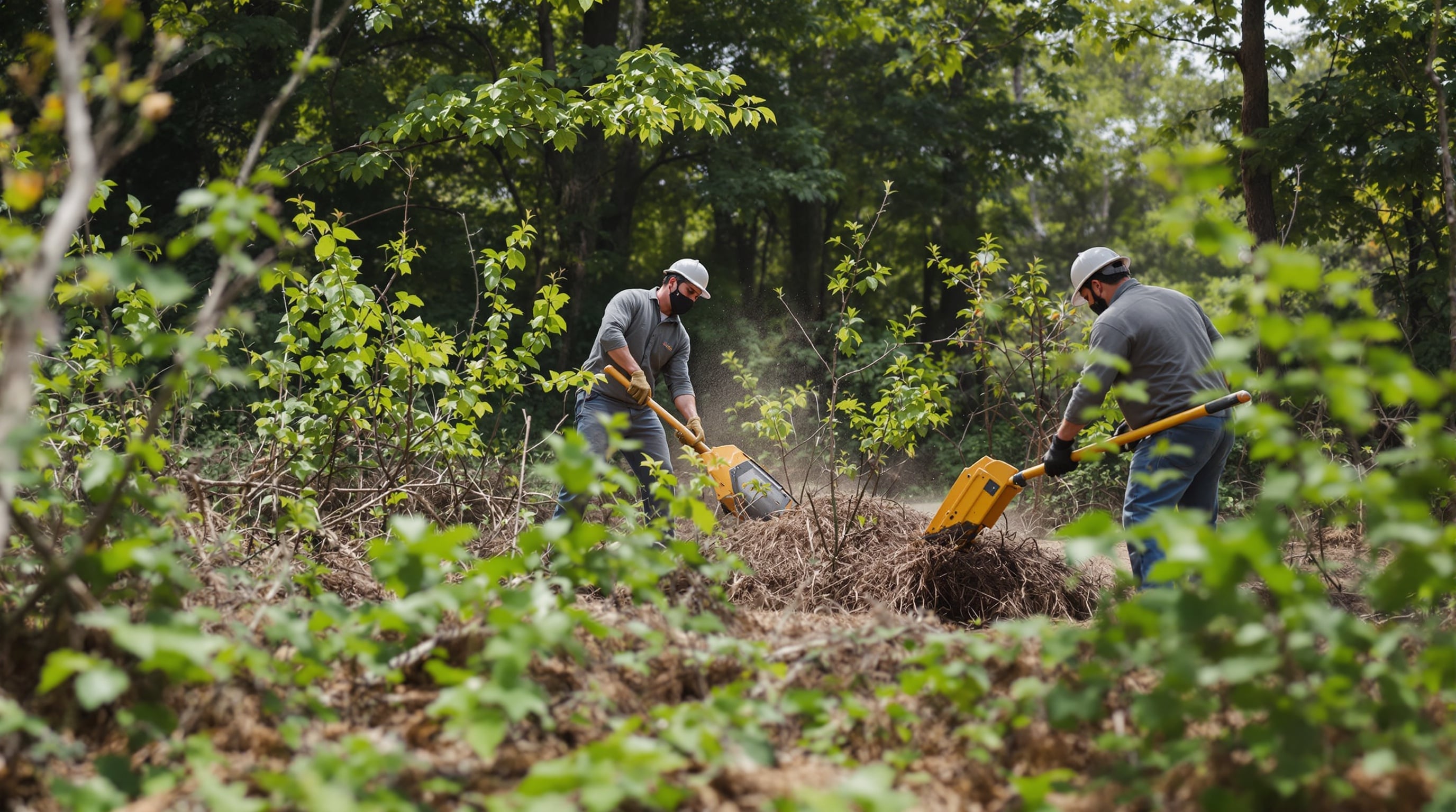 Tree and brush clearing