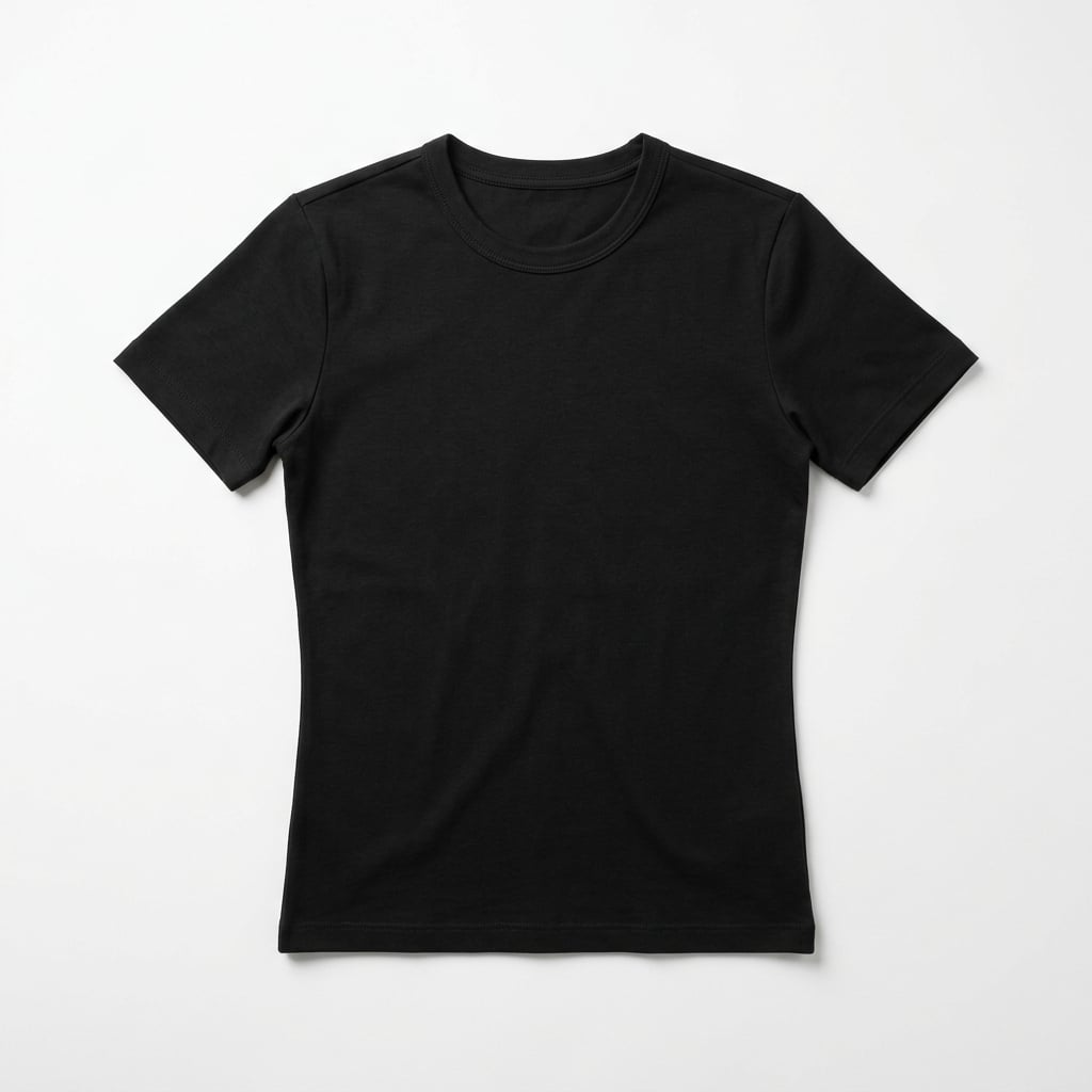 Next Level Cotton Tee in Black