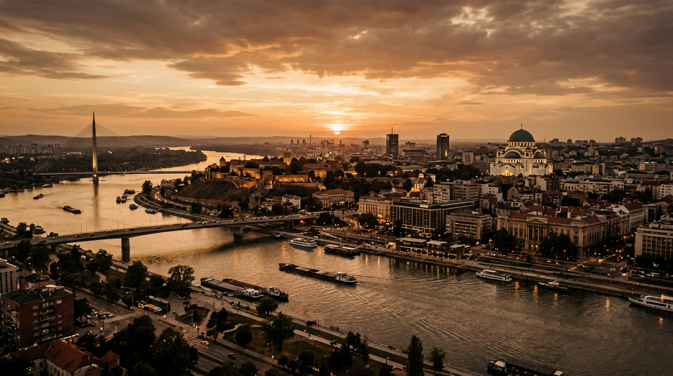 Belgrad u zlatnom satu