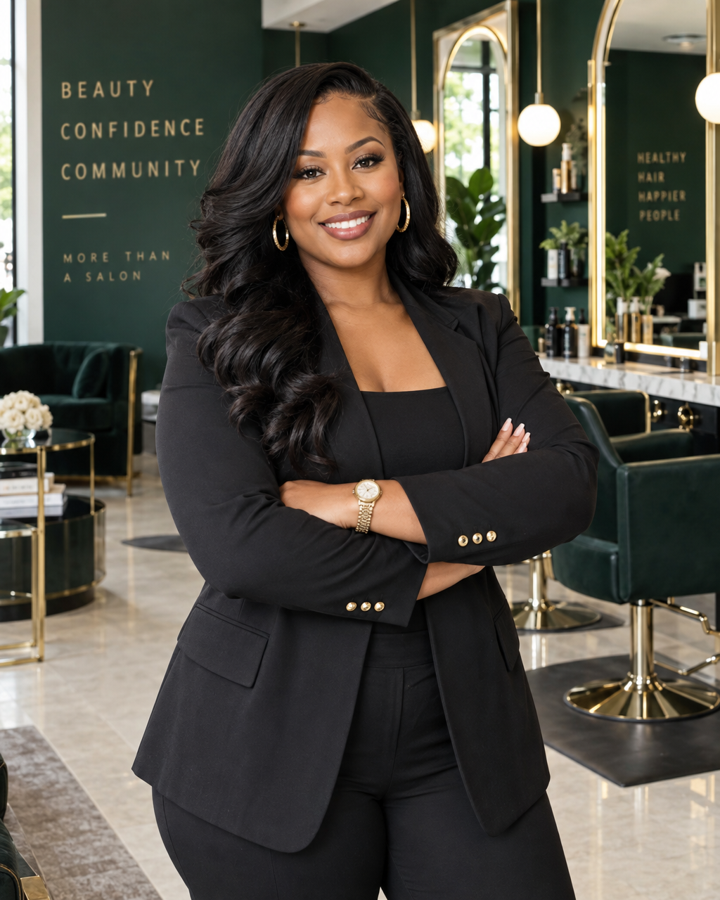 Joselyn Jones, owner of Experience You Salon & Suites