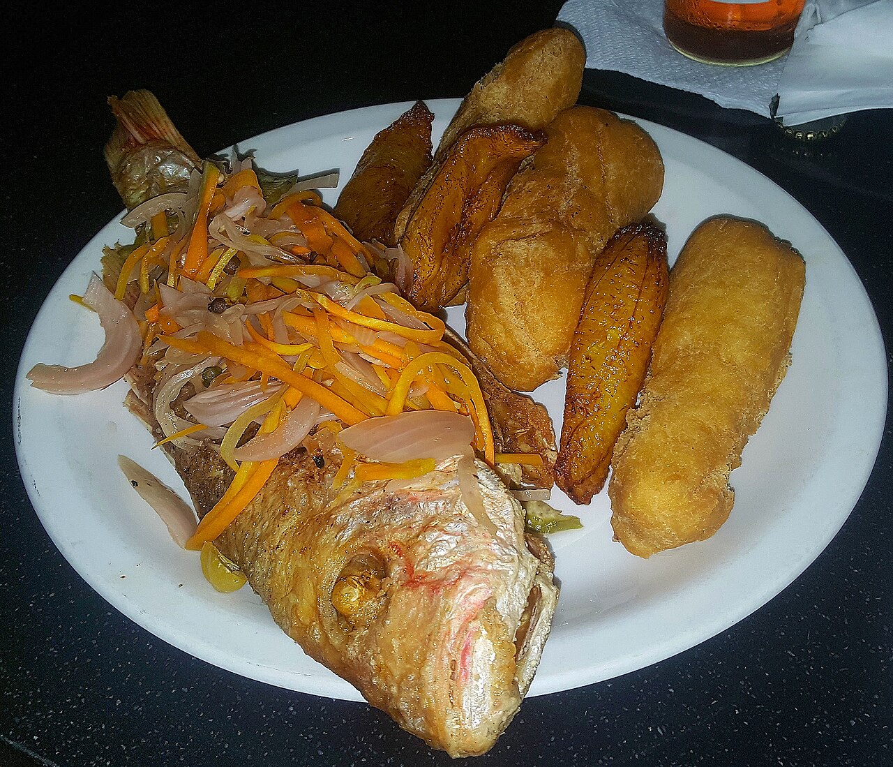 Jamaican Escovitch Fish