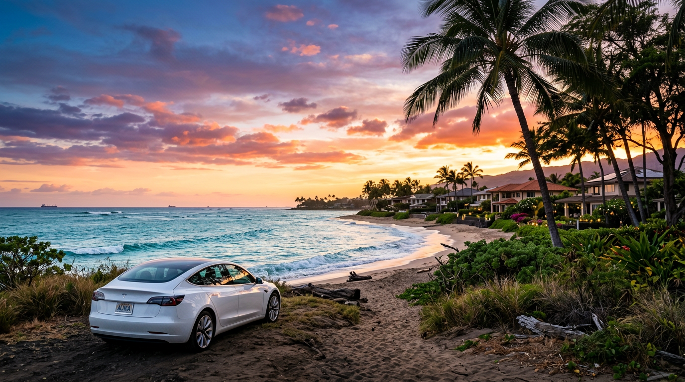Ko Olina coastline, West Oahu, Hawaii