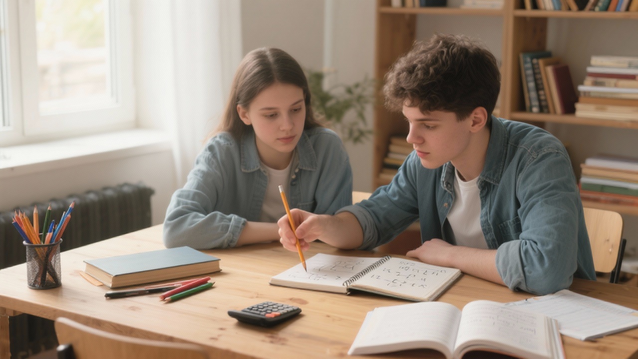 Estudiantes practicando aprendizaje activo