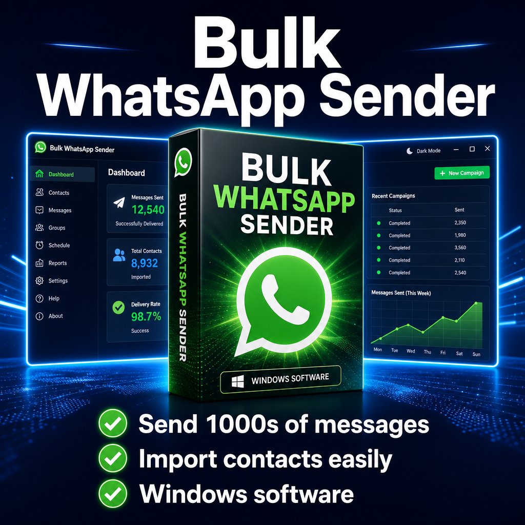 Bulk WhatsApp Sender Software