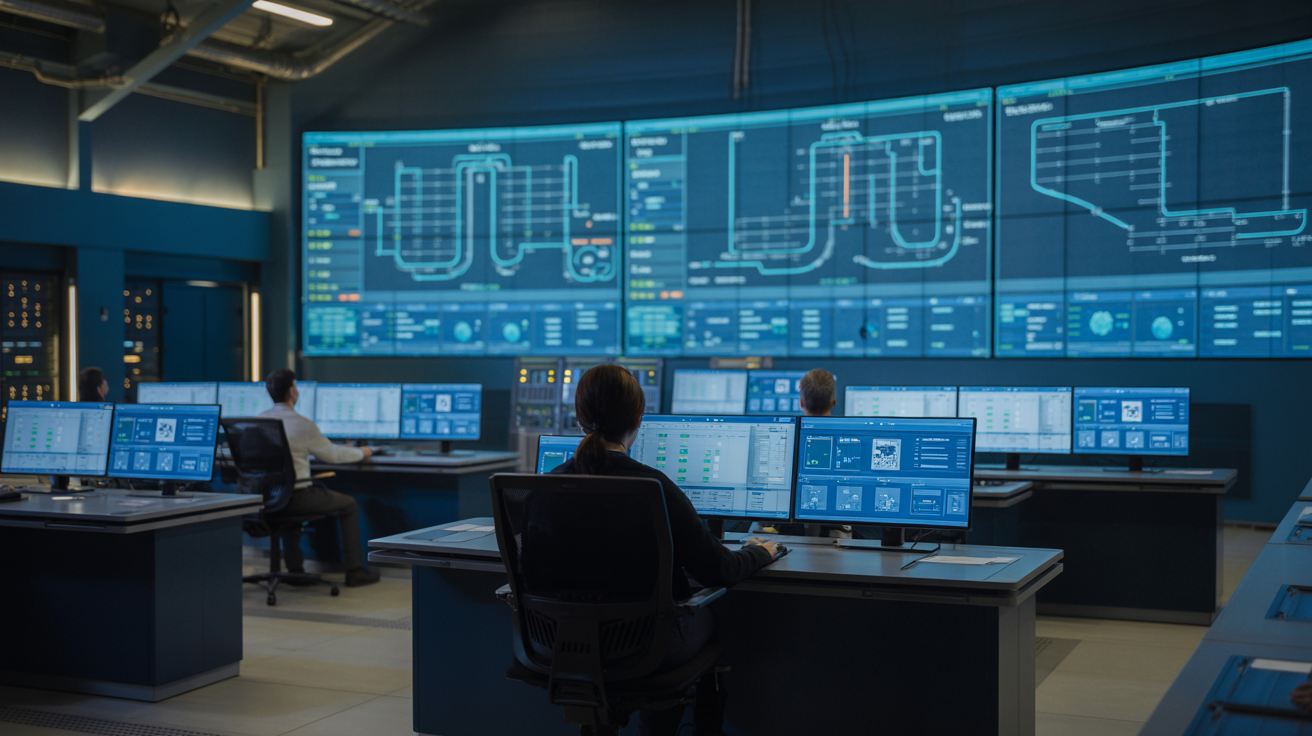 Energy management control room