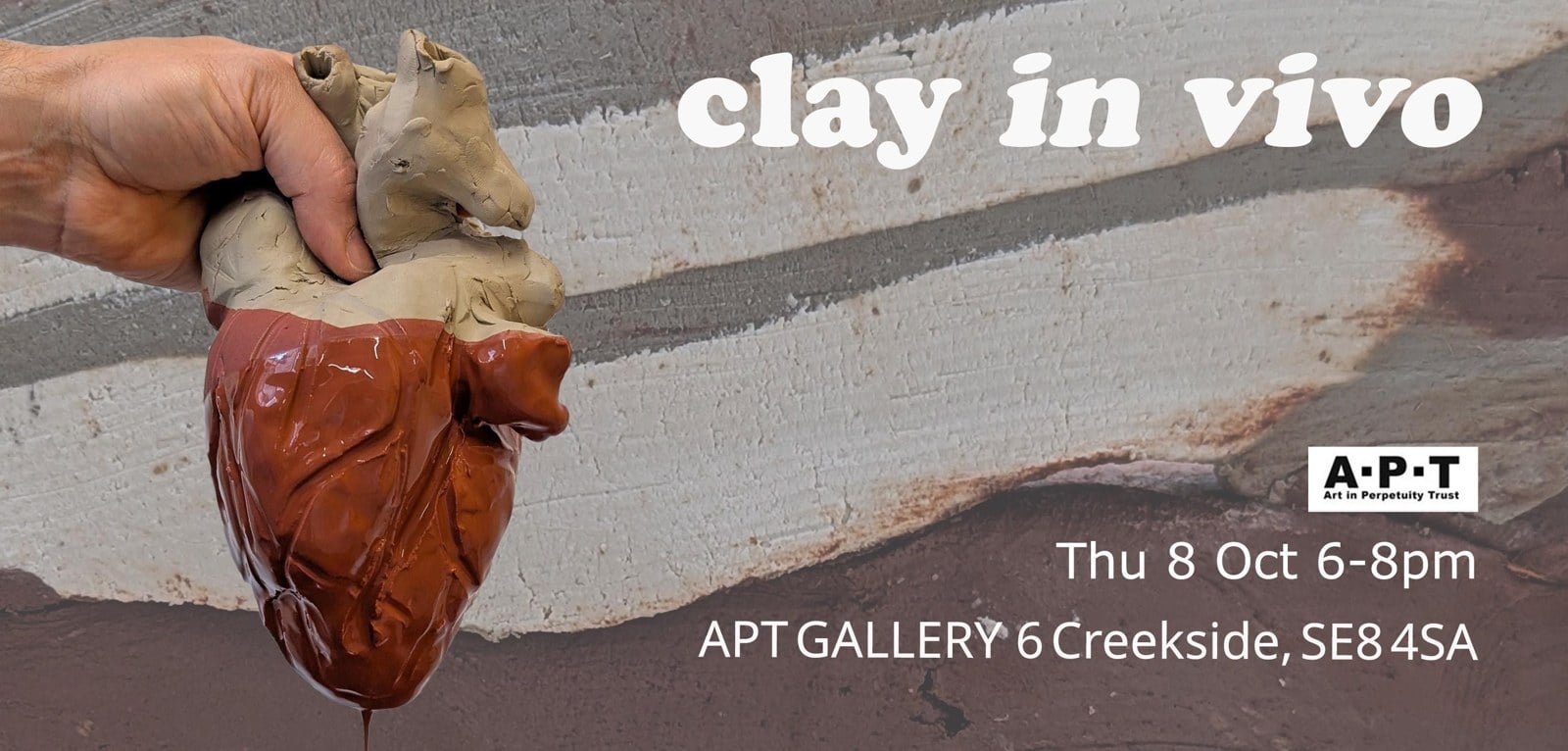 Clay in vivo installation view