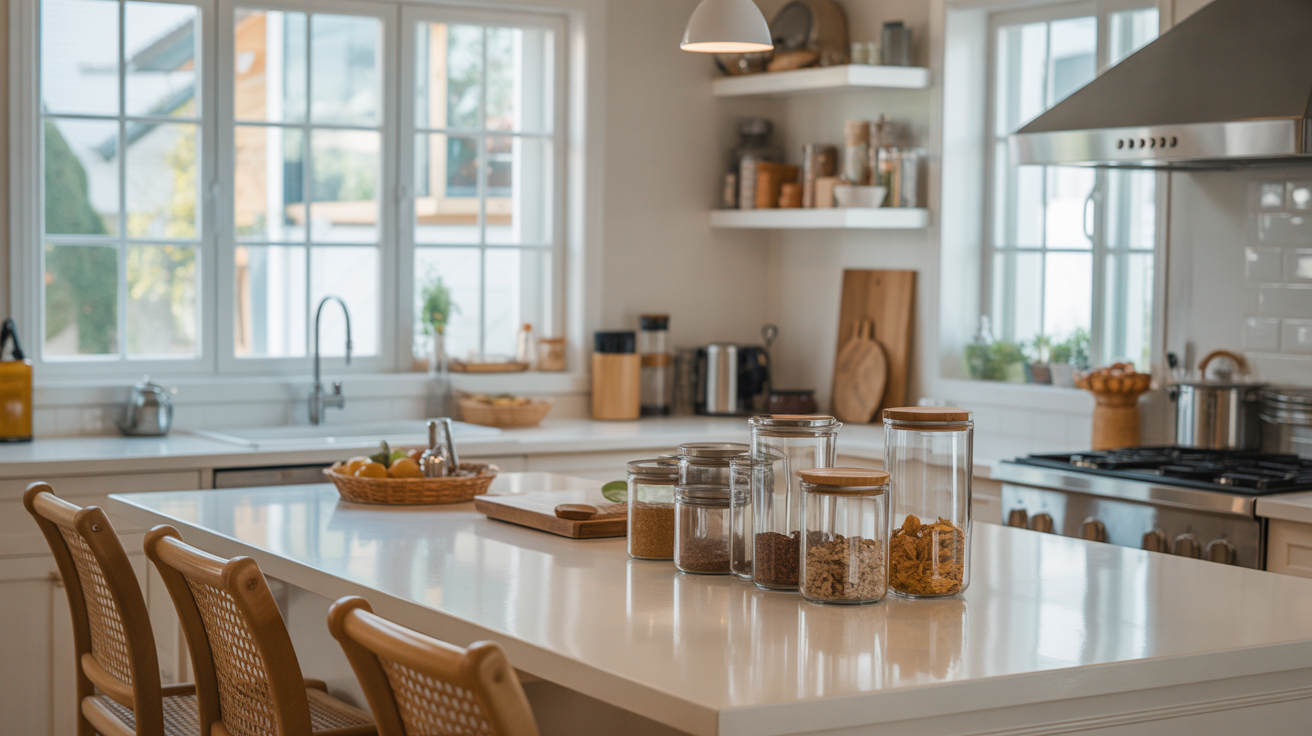 Organized kitchen
