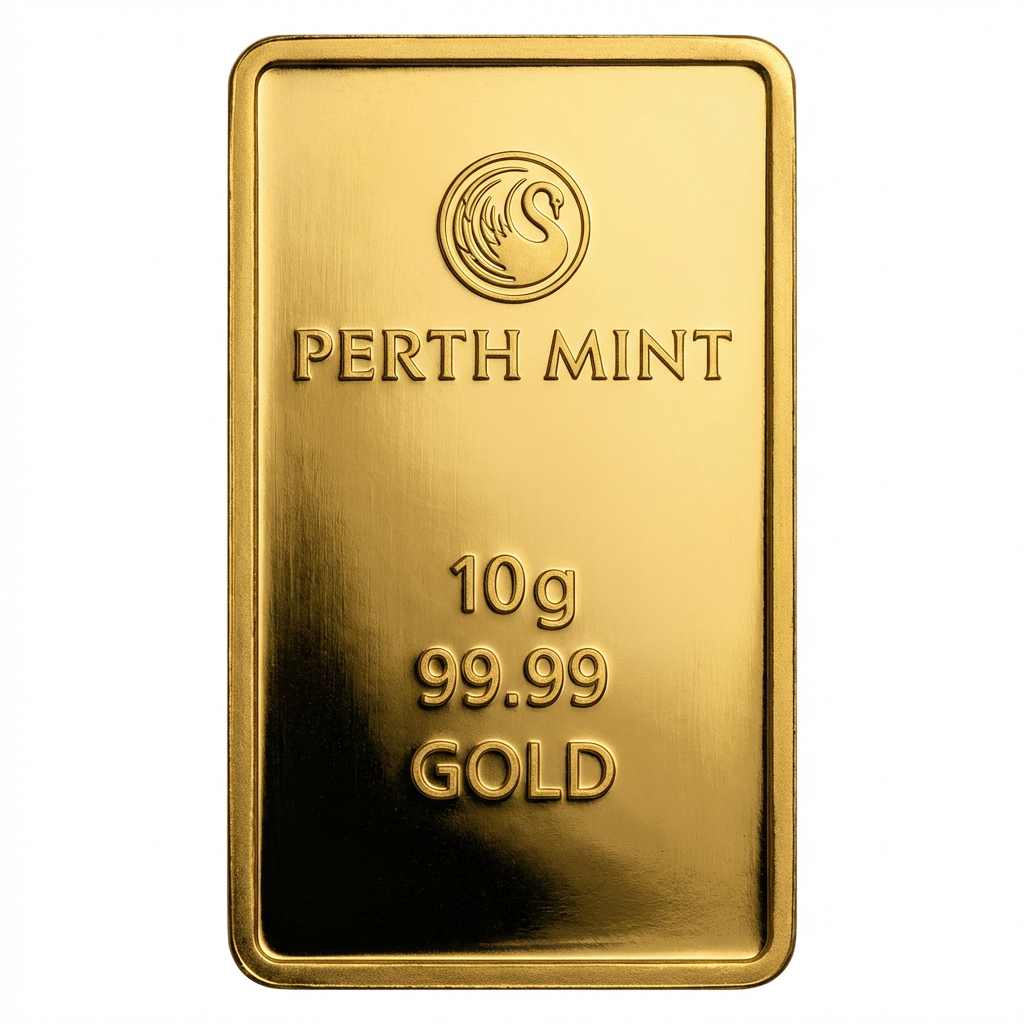 Perth Mint 10 Gram Gold Bar