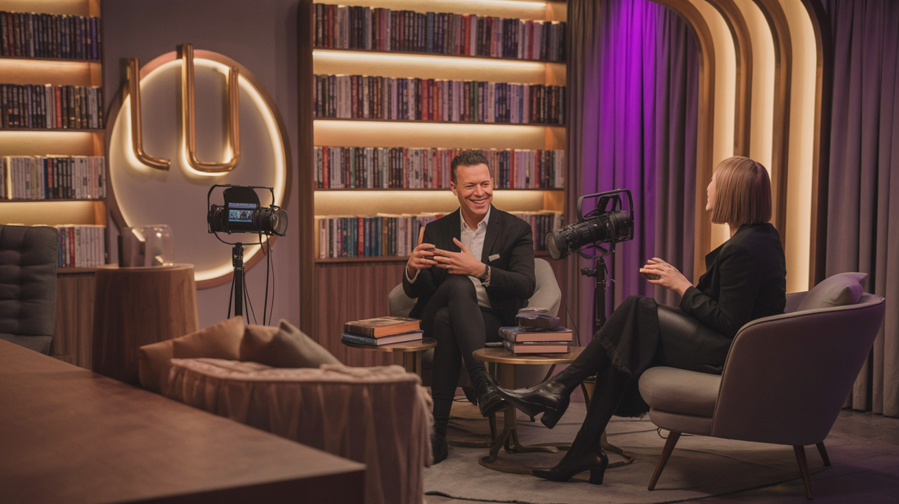 Professional studio workspace