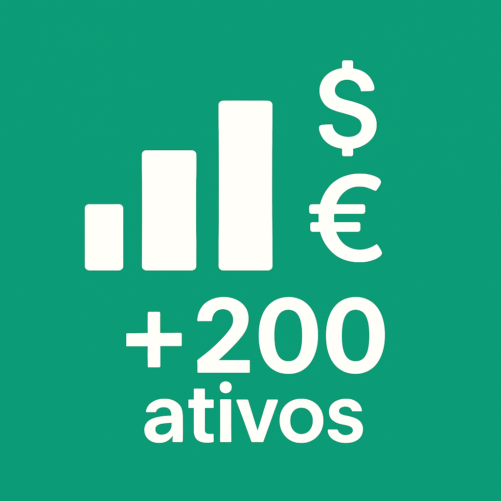 +200 Ativos