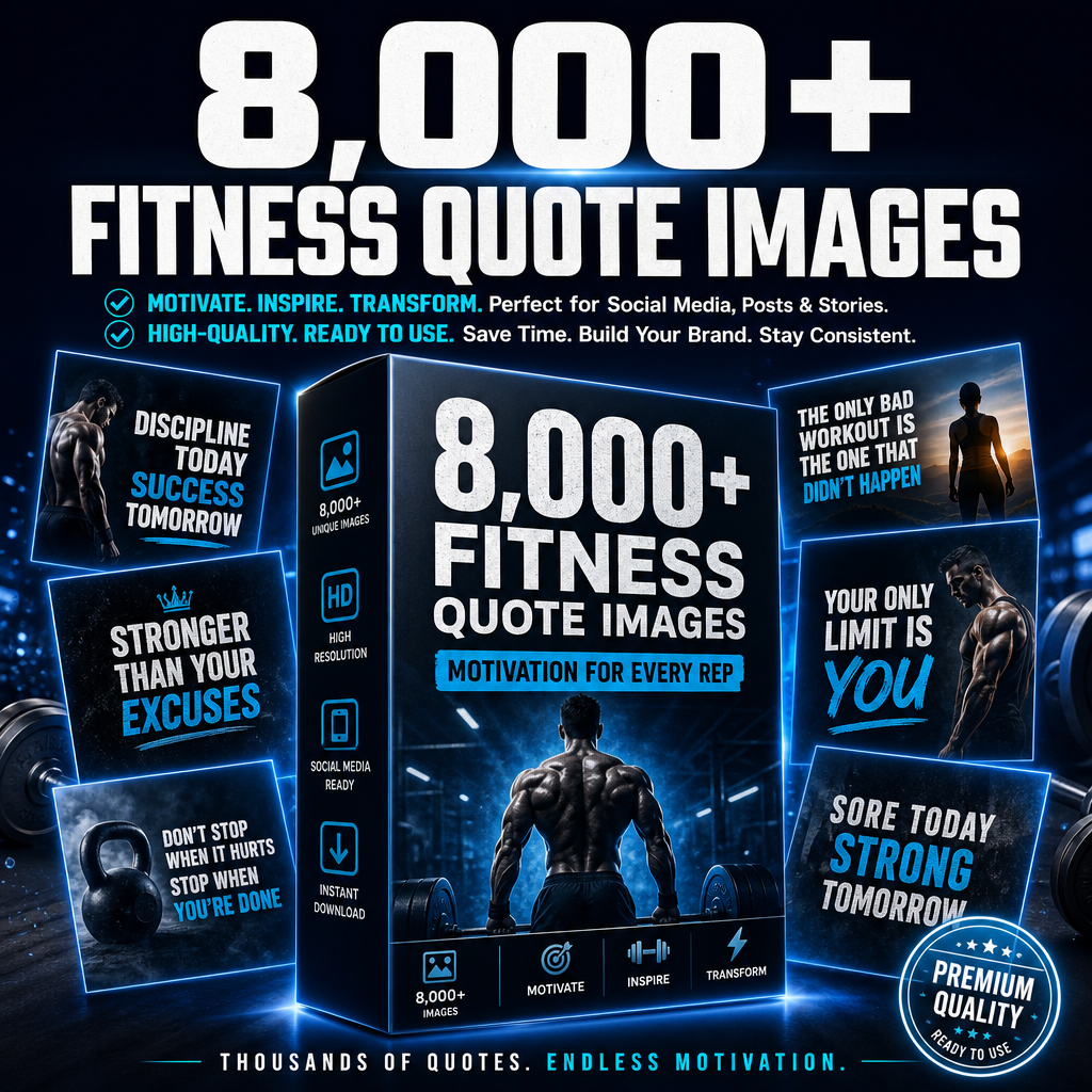 8,000+ Fitness Quote Images