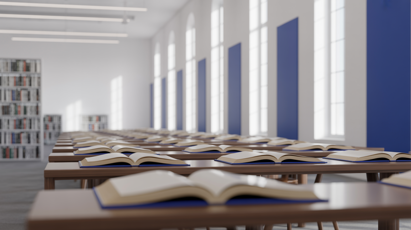 Biblioteca académica moderna