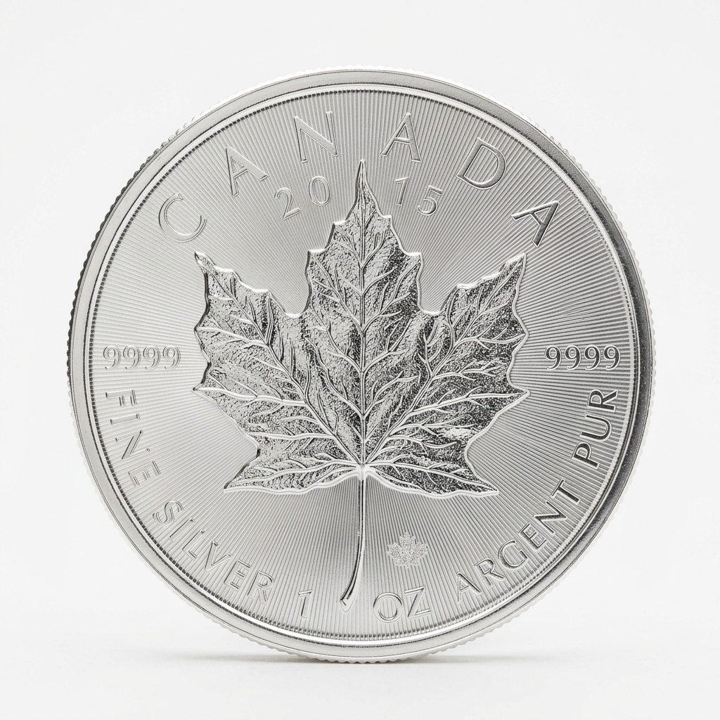 Royal Canadian Mint 1 oz Maple Leaf 2015 Silver Coin